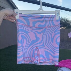 VIXN Fitness Shorts - 3 Pack - Retro Groovy 70’s Collection - Scrunch Butt - SM